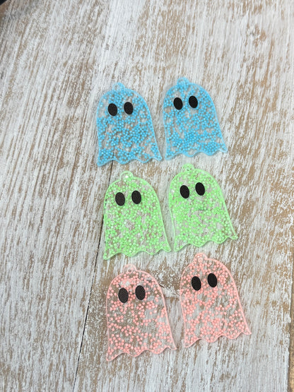 UV Printed Glown' and Ghoulin' Acrylic Dangle Earrings
