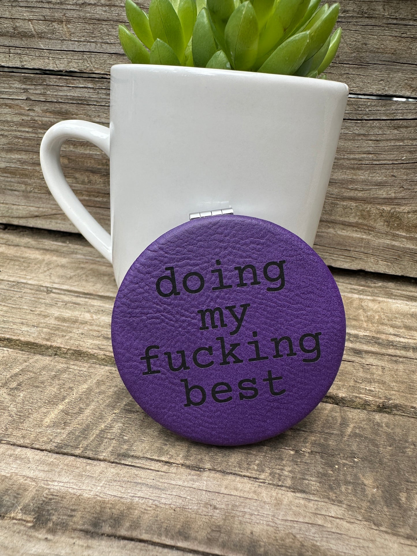 Doing My Best Compact Mirror