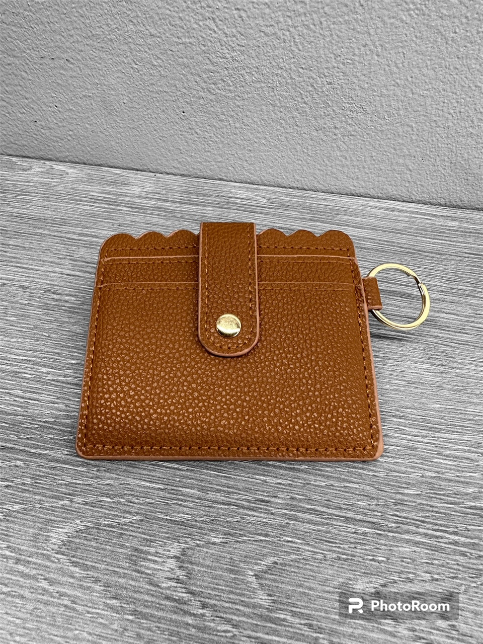 Plain Color Keychain Wallets