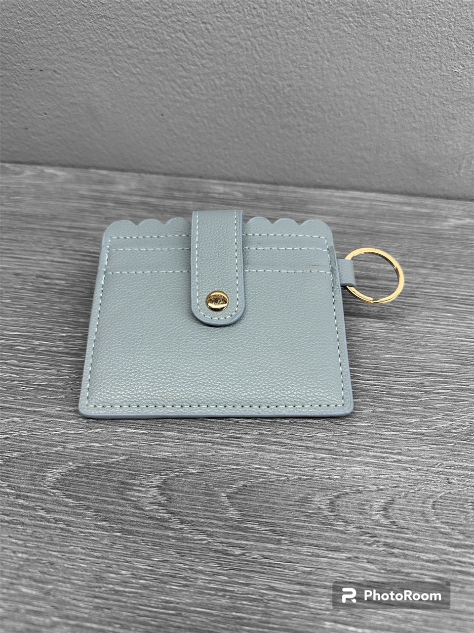Plain Color Keychain Wallets