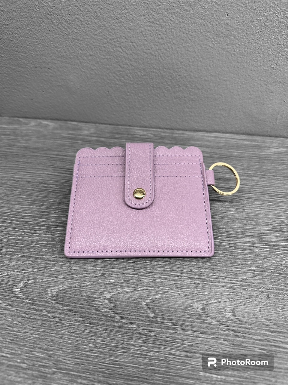 Plain Color Keychain Wallets