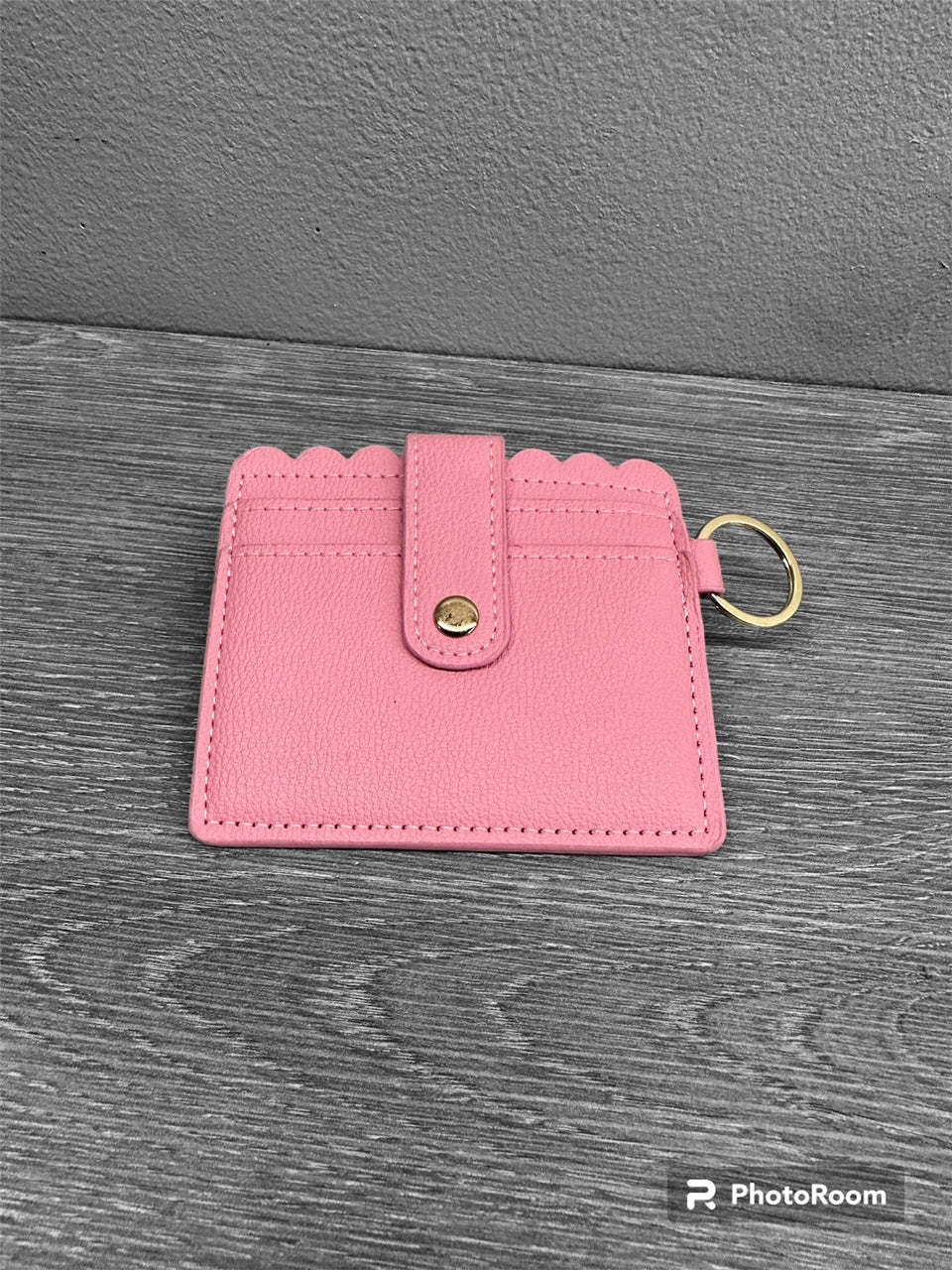 Plain Color Keychain Wallets