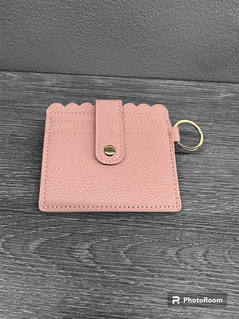 Plain Color Keychain Wallets