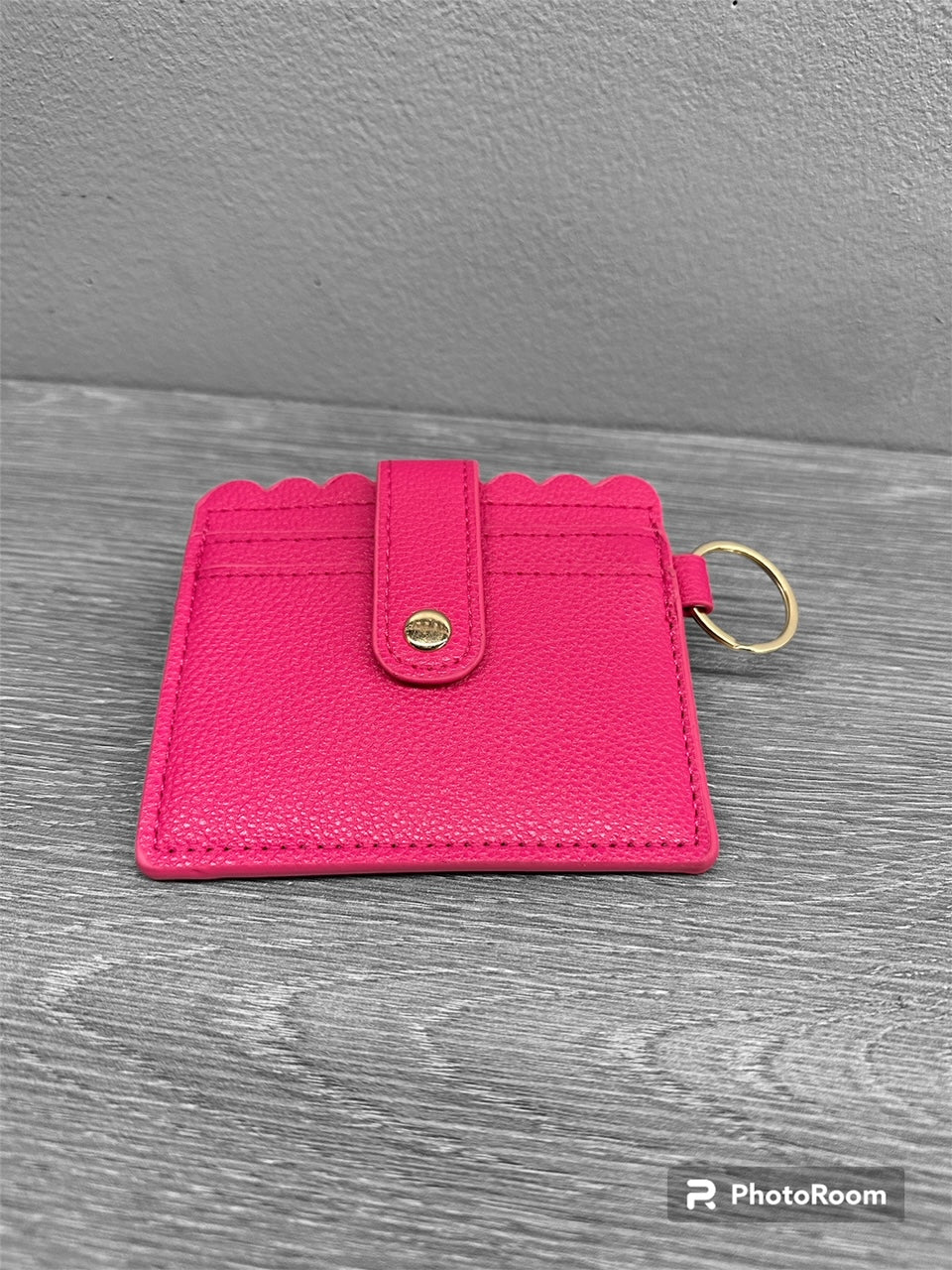 Plain Color Keychain Wallets