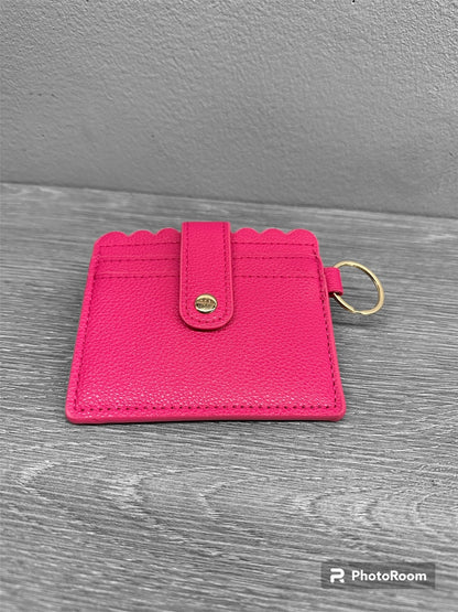 Plain Color Keychain Wallets