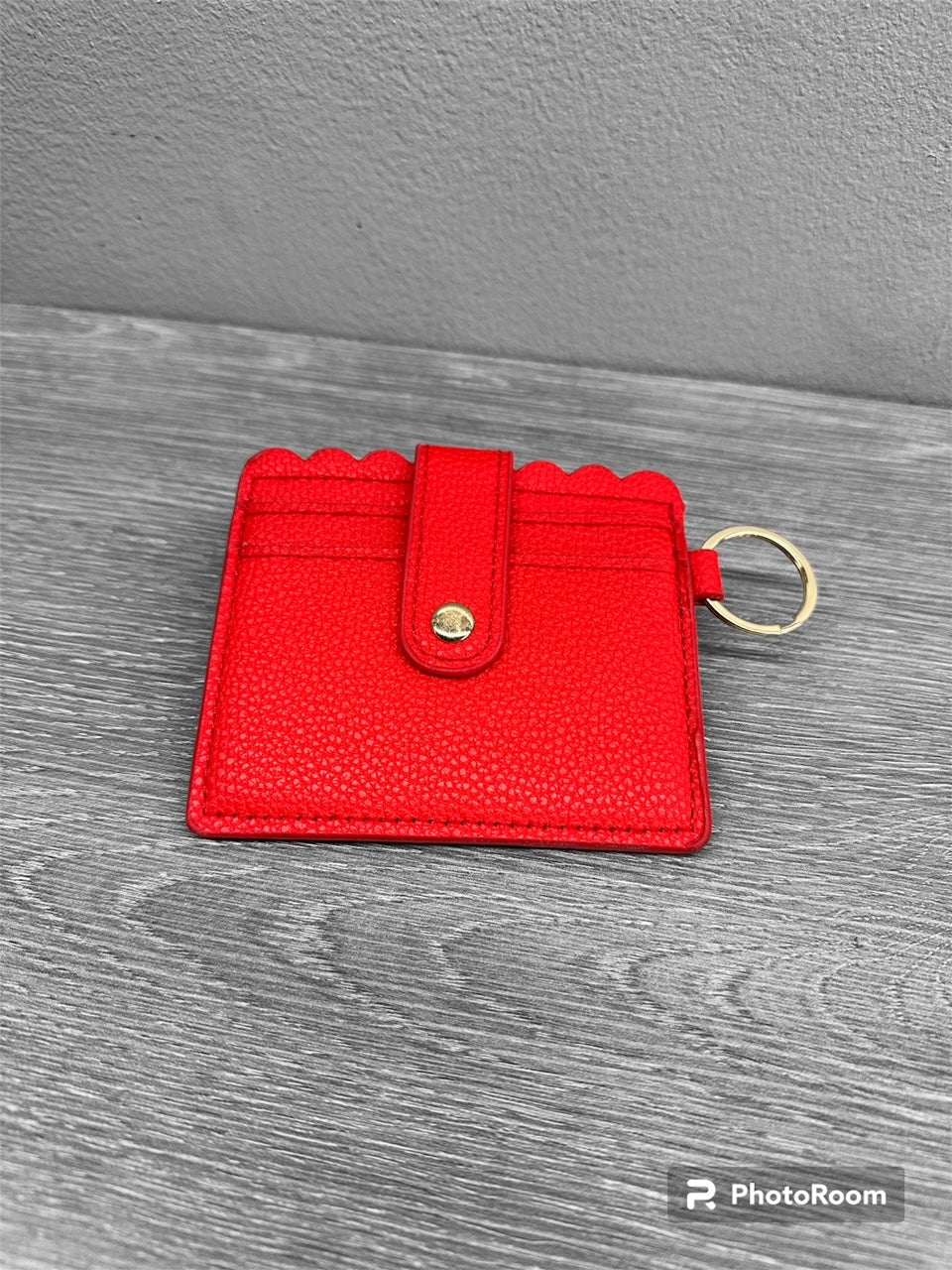 Plain Color Keychain Wallets