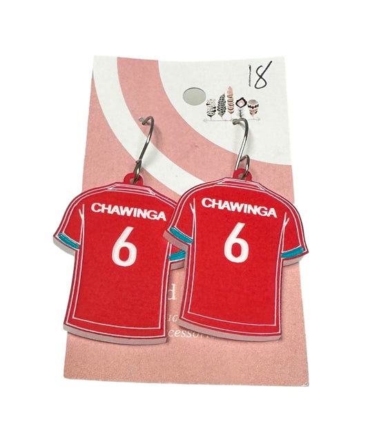 Chawinga Inspired Dangle Earrings