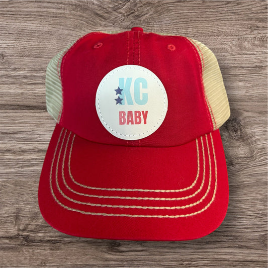 UV Printed KC Baby Velcro Back Hat