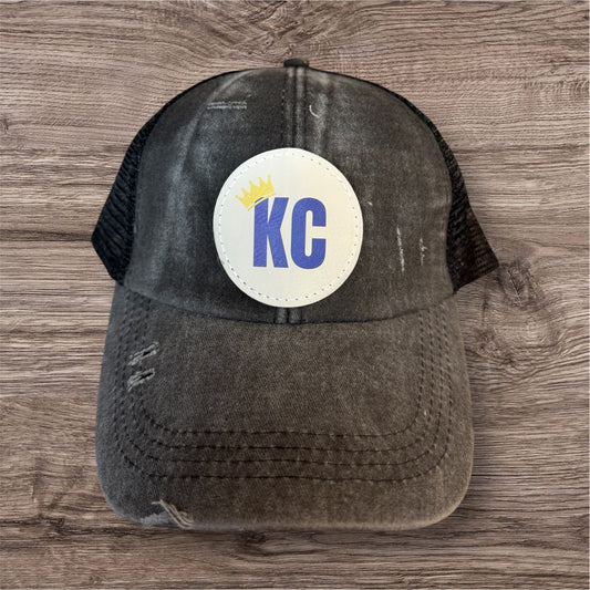 UV Printed KC Crown Women's Criss Cross Hat