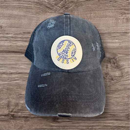UV Printed Kansas City Cheetah Women's Criss Cross Hat