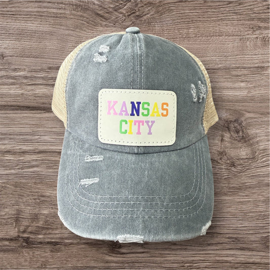 UV Printed Kansas City Women's Criss Cross Hat