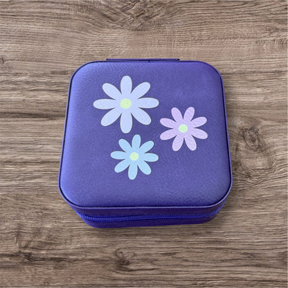 UV Printed Groovy Flowers Jewelry Box