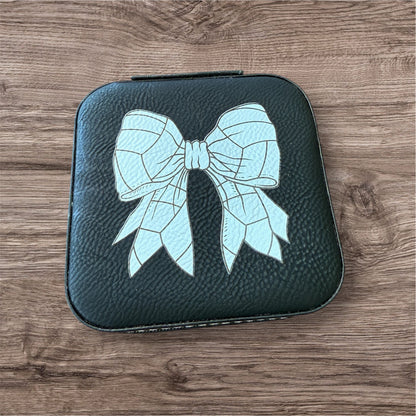 UV Printed Volleyball Bow Jewelry Box