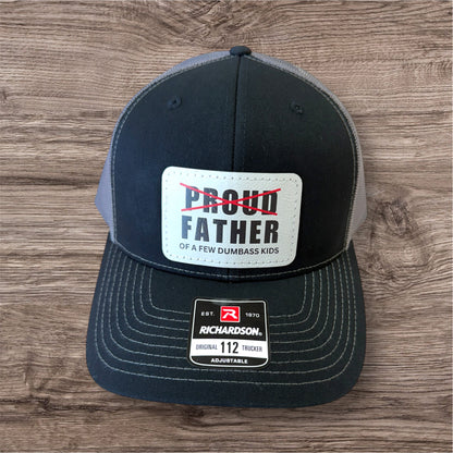 UV Printed Dumbass Kids Men's Richardson 112 Trucker Hat