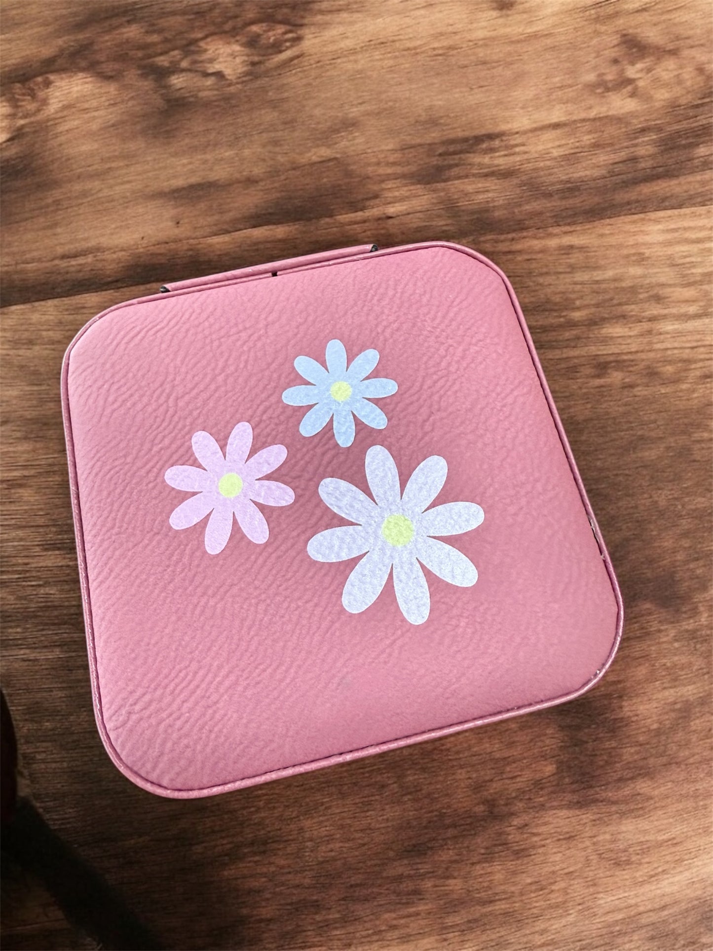 UV Printed Groovy Flowers Jewelry Box