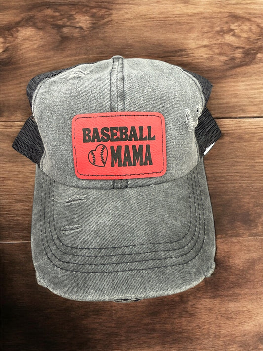 Baseball Mama Women's Criss Cross Hat