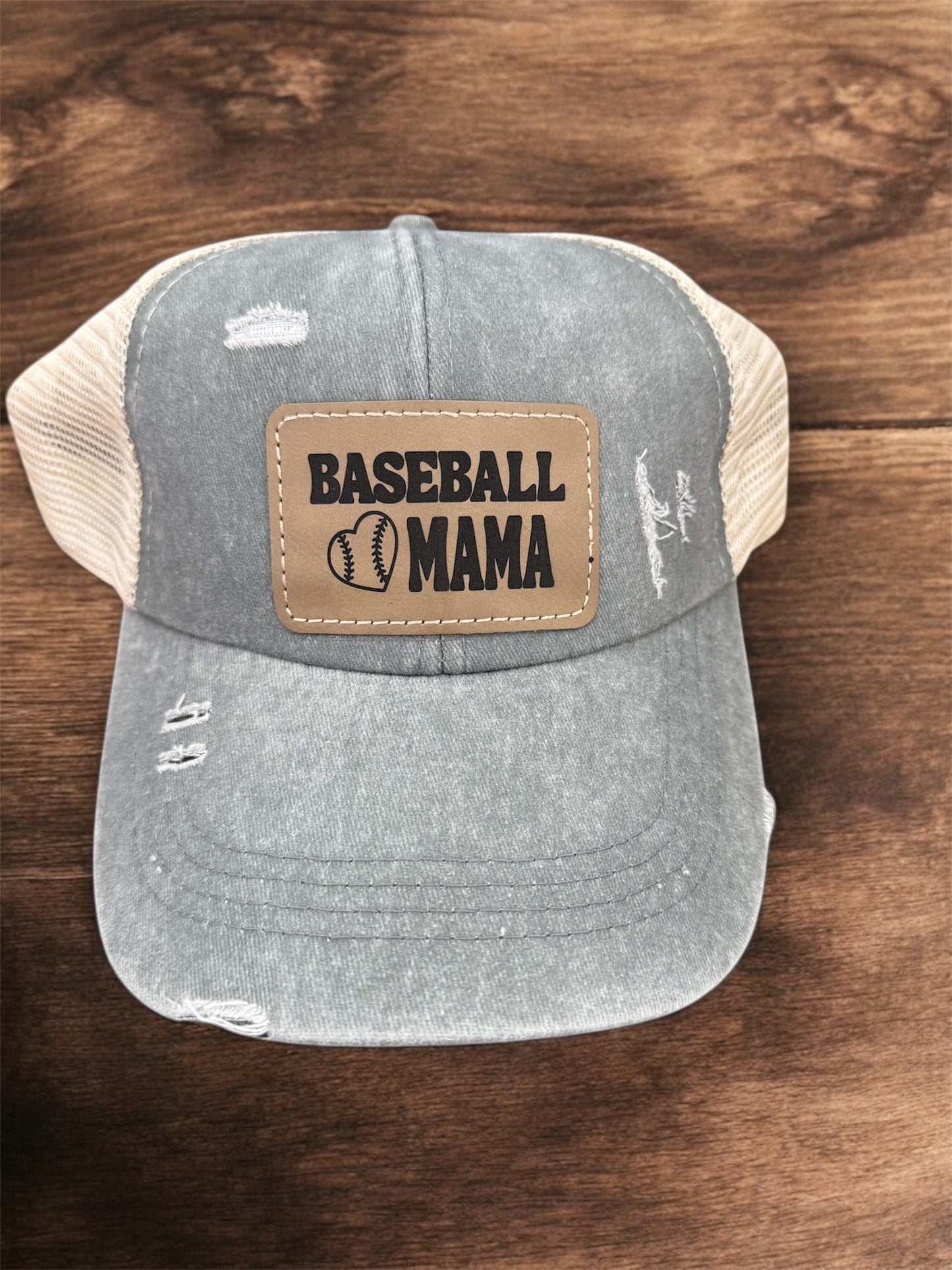Baseball Mama Women's Criss Cross Hat