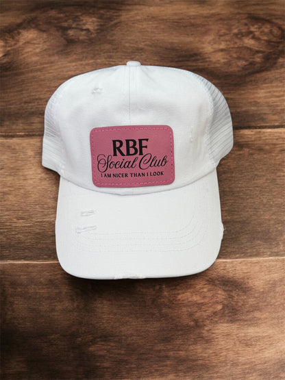 RBF Social Club Women's Criss Cross Hat