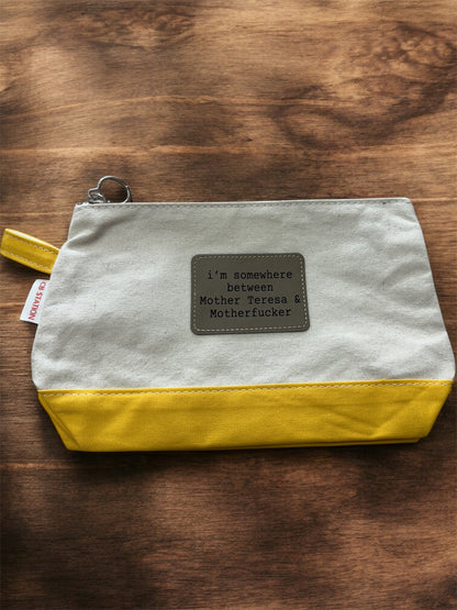 Somewhere In Between Cosmetic Bag