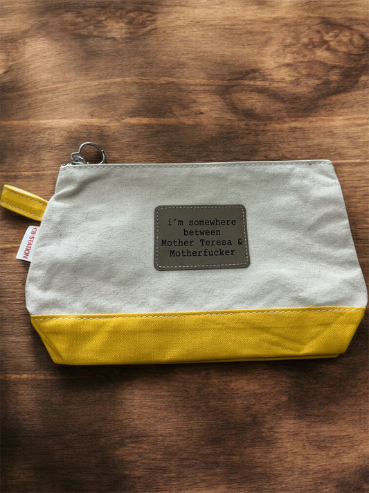 Somewhere In Between Cosmetic Bag