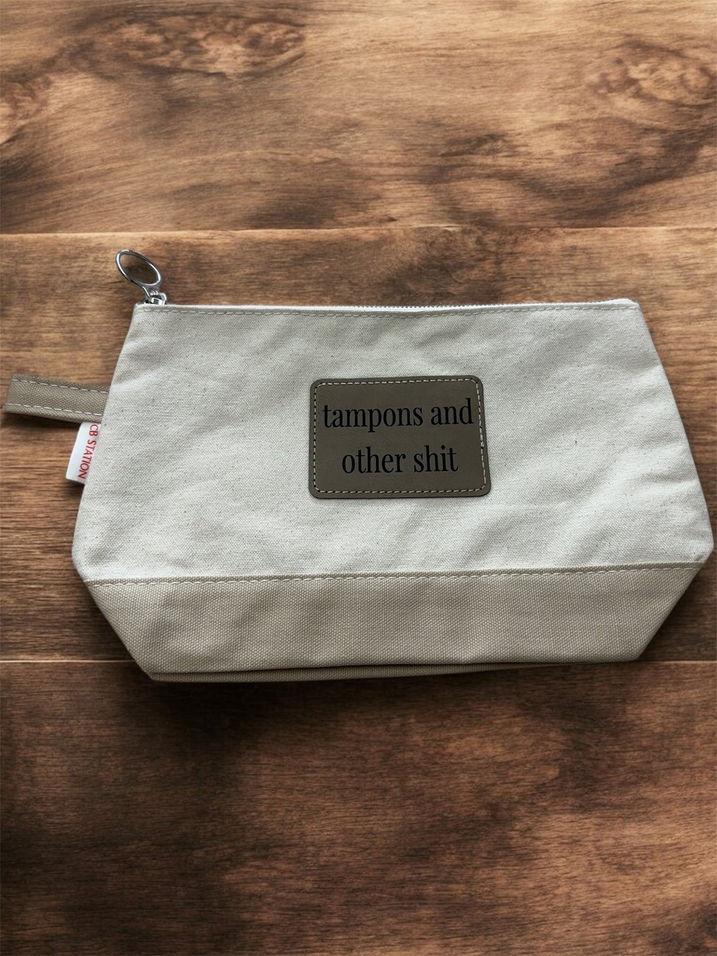 Tampons and Other Shit Cosmetic Bag