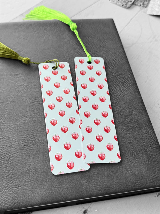 UV Printed Berries and Bows Bookmark