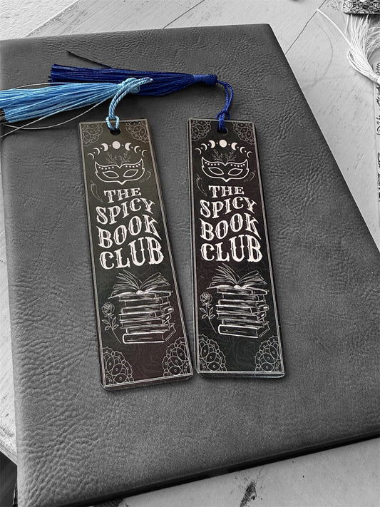 UV Printed The Spicy Book Club Bookmark