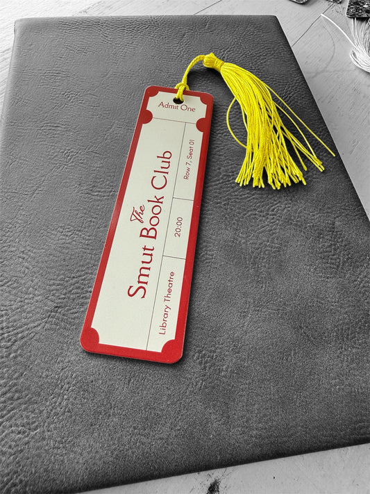 UV Printed The Smut Book Club Bookmark