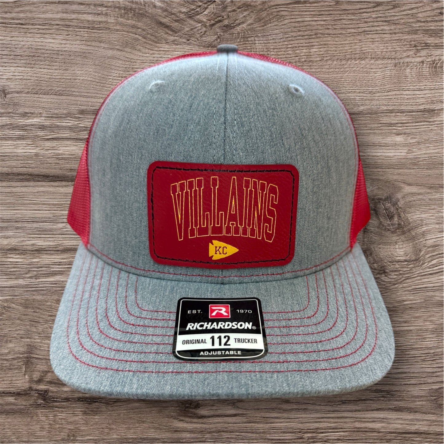 UV Printed Villains KC Men's Richardson 112 Trucker Hat