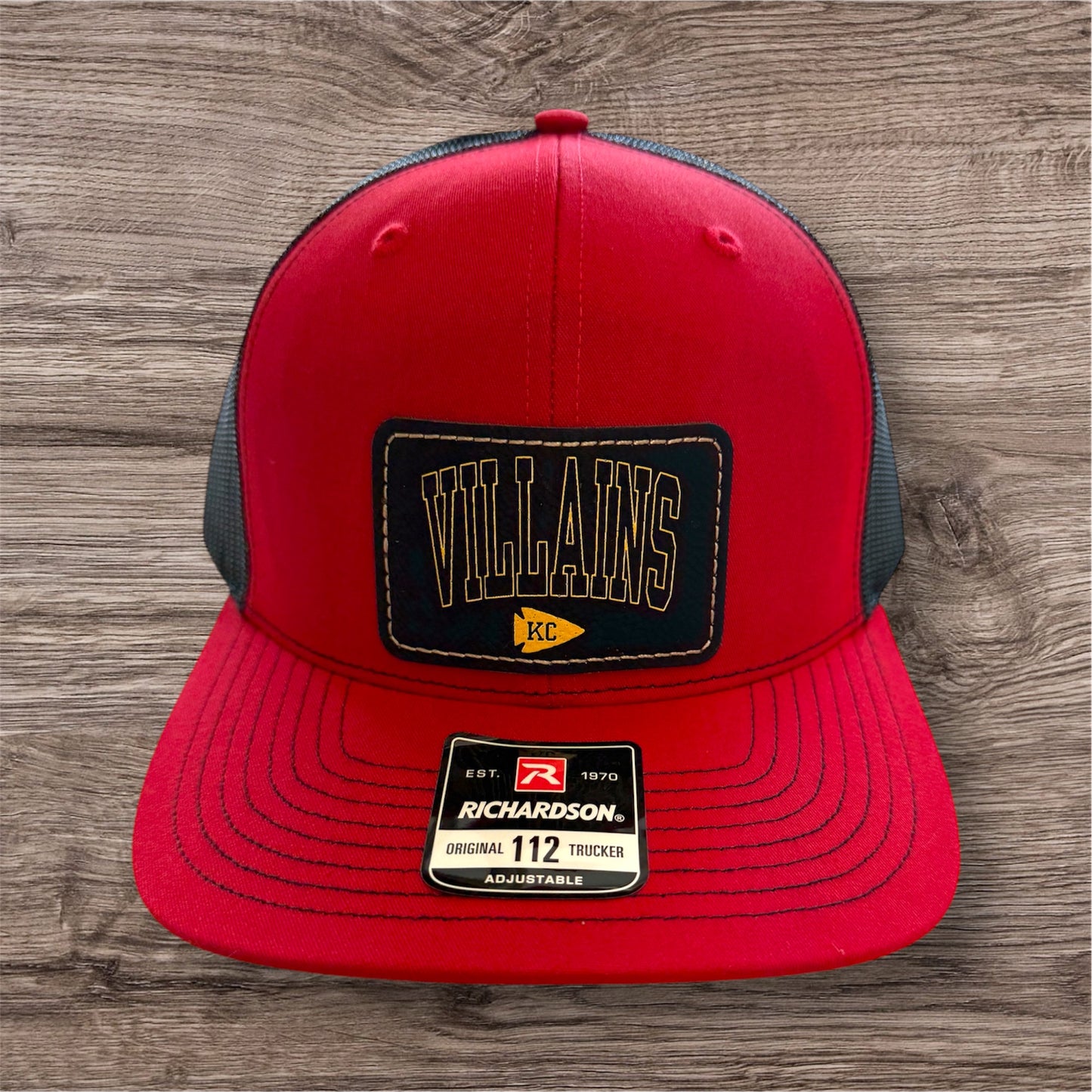UV Printed Villains KC Men's Richardson 112 Trucker Hat