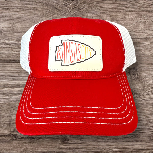 UV Printed Kansas City Ombre Richardson 111 Trucker Hat