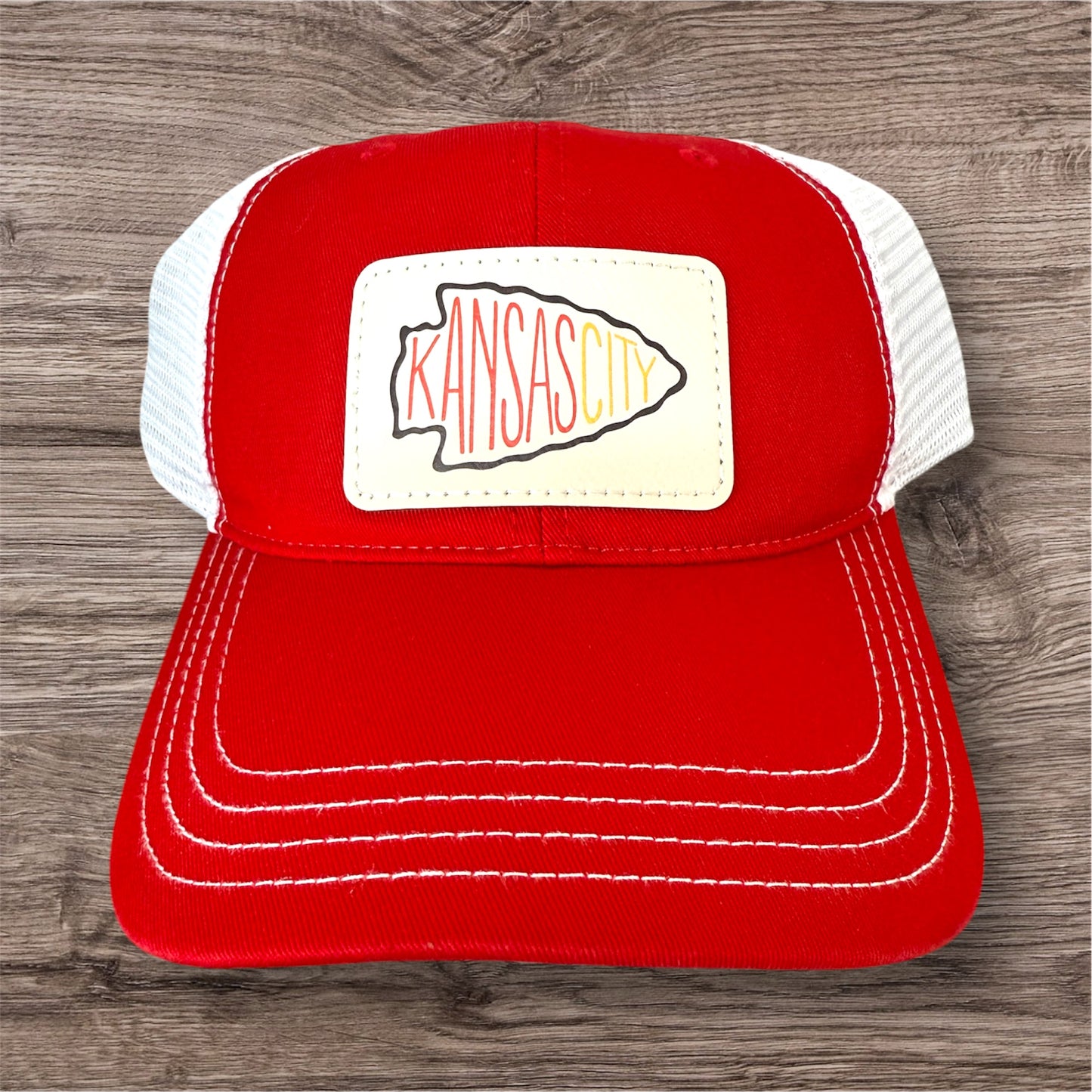 UV Printed Kansas City Ombre Richardson 111 Trucker Hat