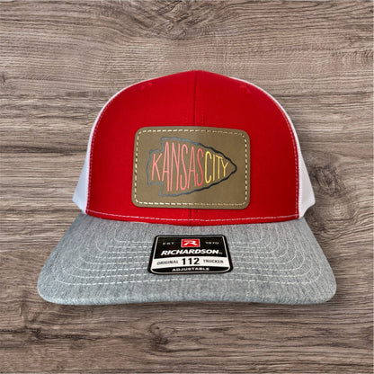 UV Printed Ombre Kansas City Men's Richardson 112 Trucker Hat