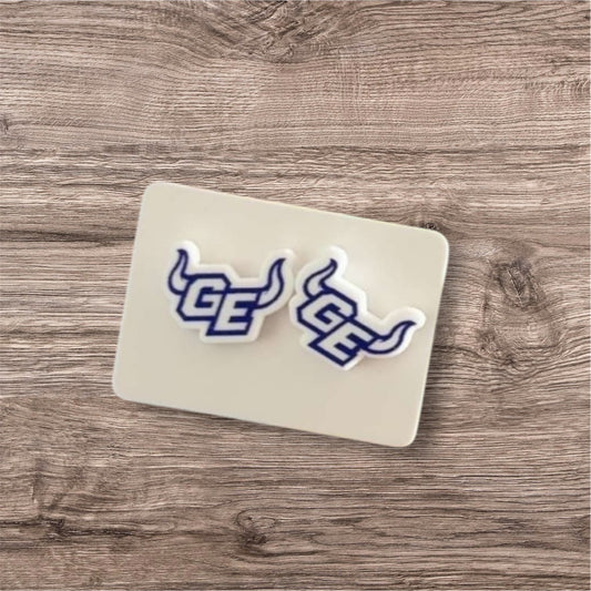 UV Printed Gardner Edgerton High School Acrylic Studs