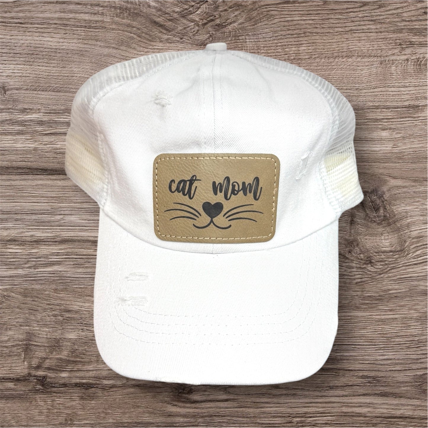 Cat Mom Women's Criss Cross Hat