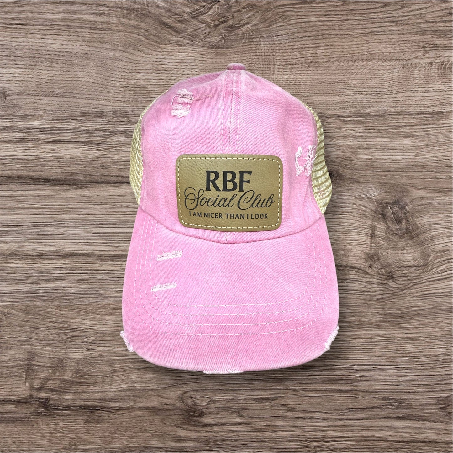 RBF Social Club Women's Criss Cross Hat