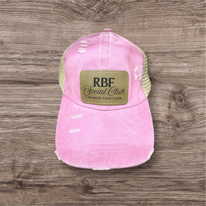 RBF Social Club Women's Criss Cross Hat
