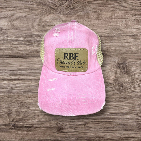 RBF Social Club Women's Criss Cross Hat