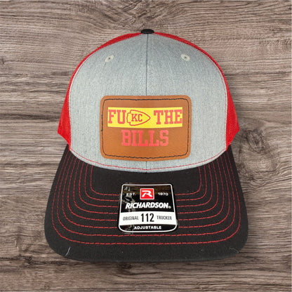 UV Printed FU KC The Bills Men's Richardson 112 Trucker Hat