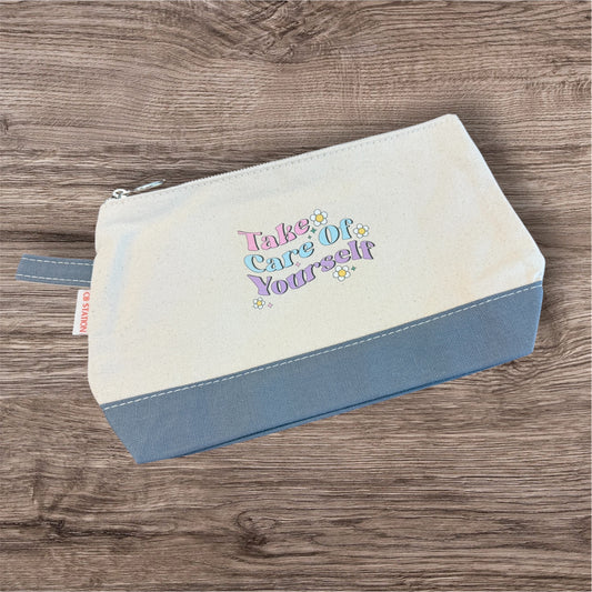 UV Printed Self Care Cosmetic Bag