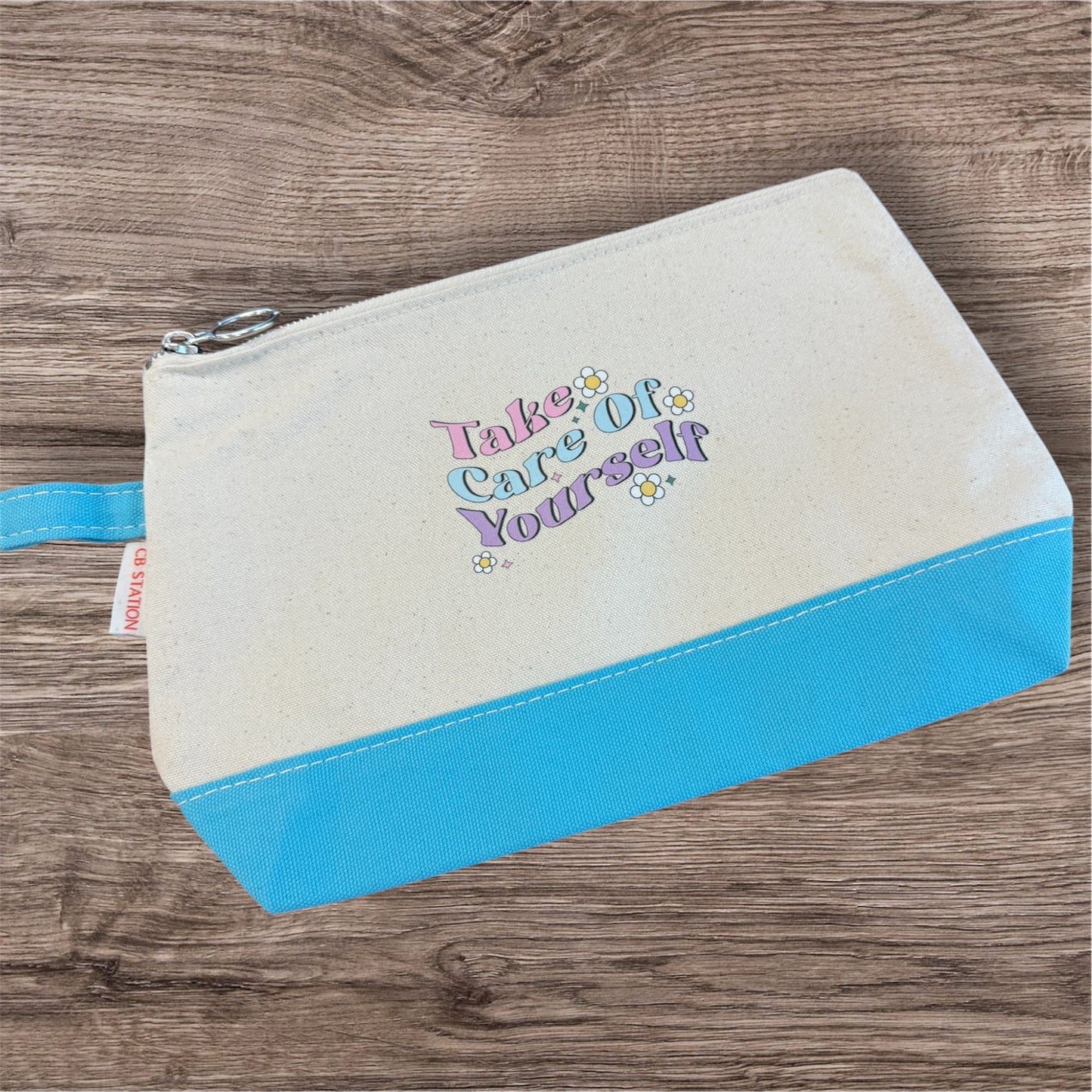 UV Printed Self Care Cosmetic Bag