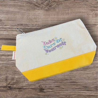 UV Printed Self Care Cosmetic Bag