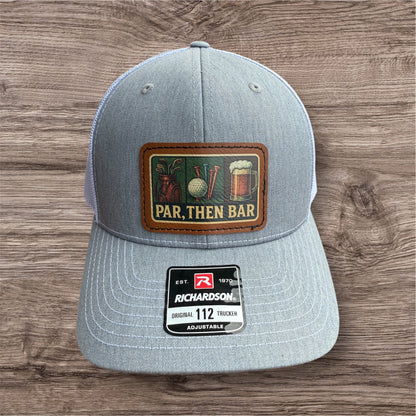 UV Printed Par, Then Bar Men's Richardson 112 Trucker Hat