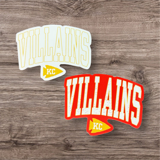 VILLAINS Sticker
