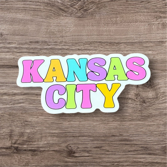 Rainbow City Sticker