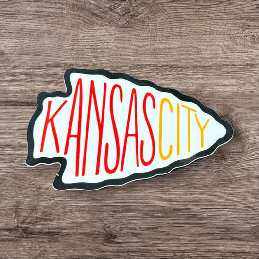 Kansas City Arrowhead Sticker