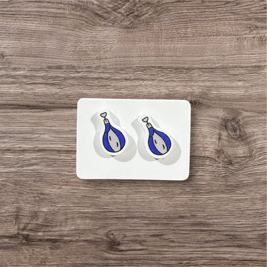 UV Printed Punch Perfect Acrylic Stud Earrings