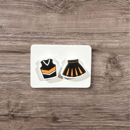 UV Printed Pep Squad Pair Acrylic Stud Earrings