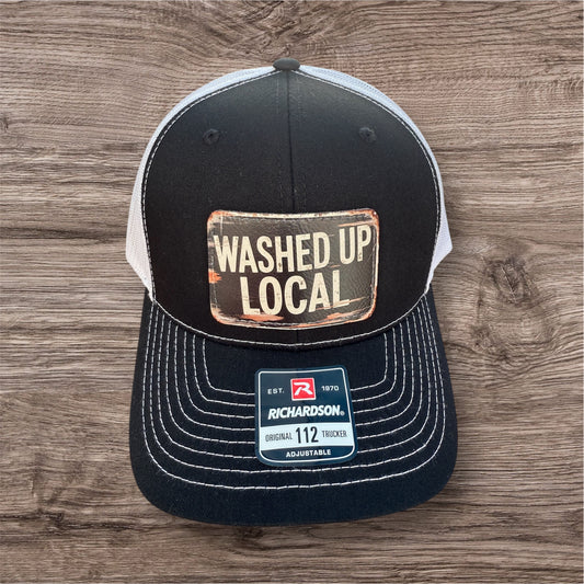 UV Printed Washed Up Local Men's Richardson 112 Trucker Hat