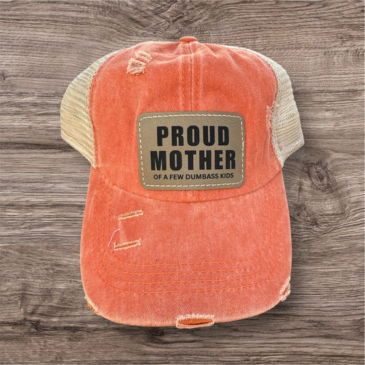 Engraved Proud Mother Women's Criss Cross Hat